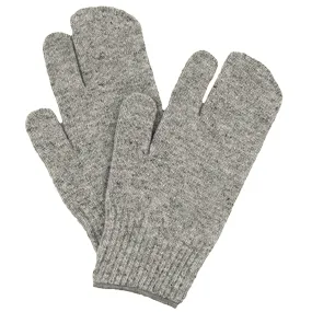 Wool One Finger Mitt Liners