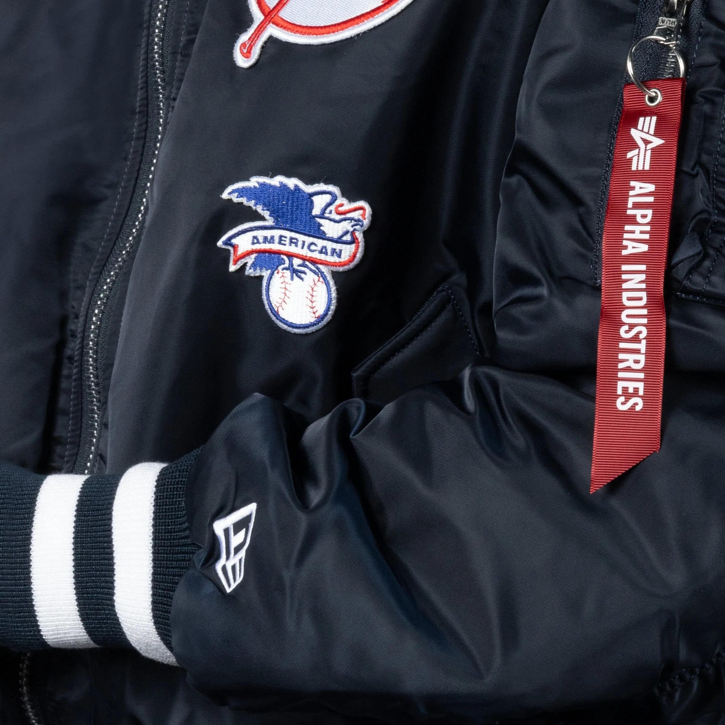 X ALPHA INDUSTRIES YANKEES BOMBER JACKET