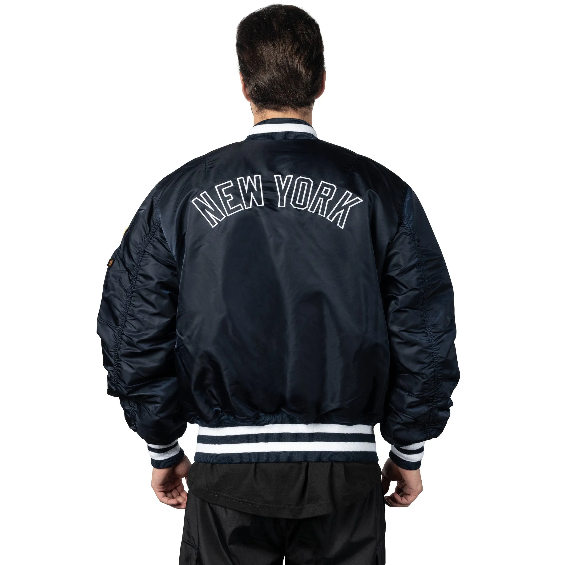 X ALPHA INDUSTRIES YANKEES BOMBER JACKET