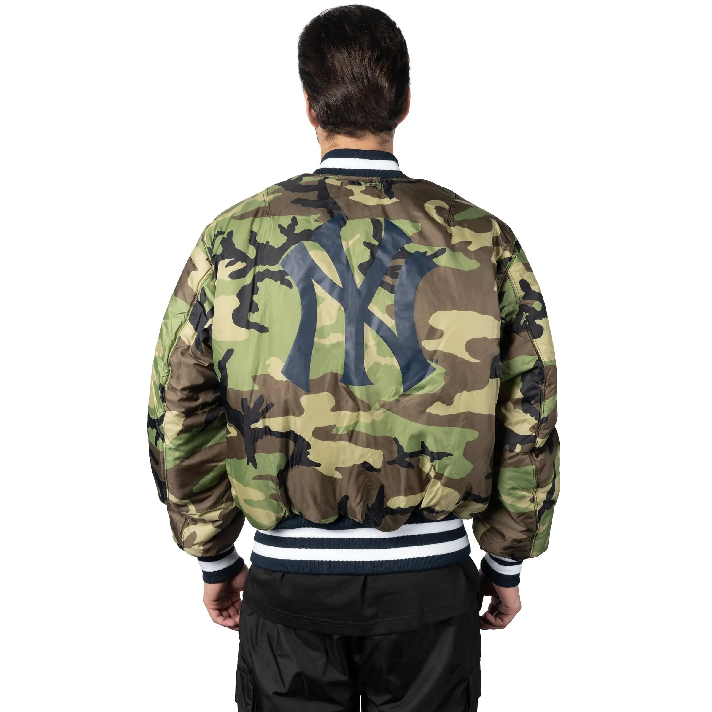 X ALPHA INDUSTRIES YANKEES BOMBER JACKET