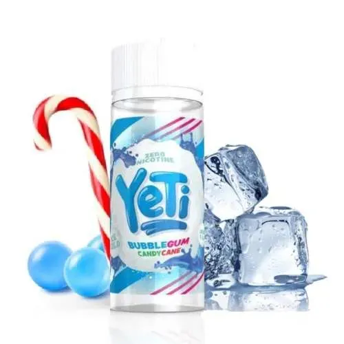 Yeti Bubblegum Candy Cane Ice Cold Shortfill