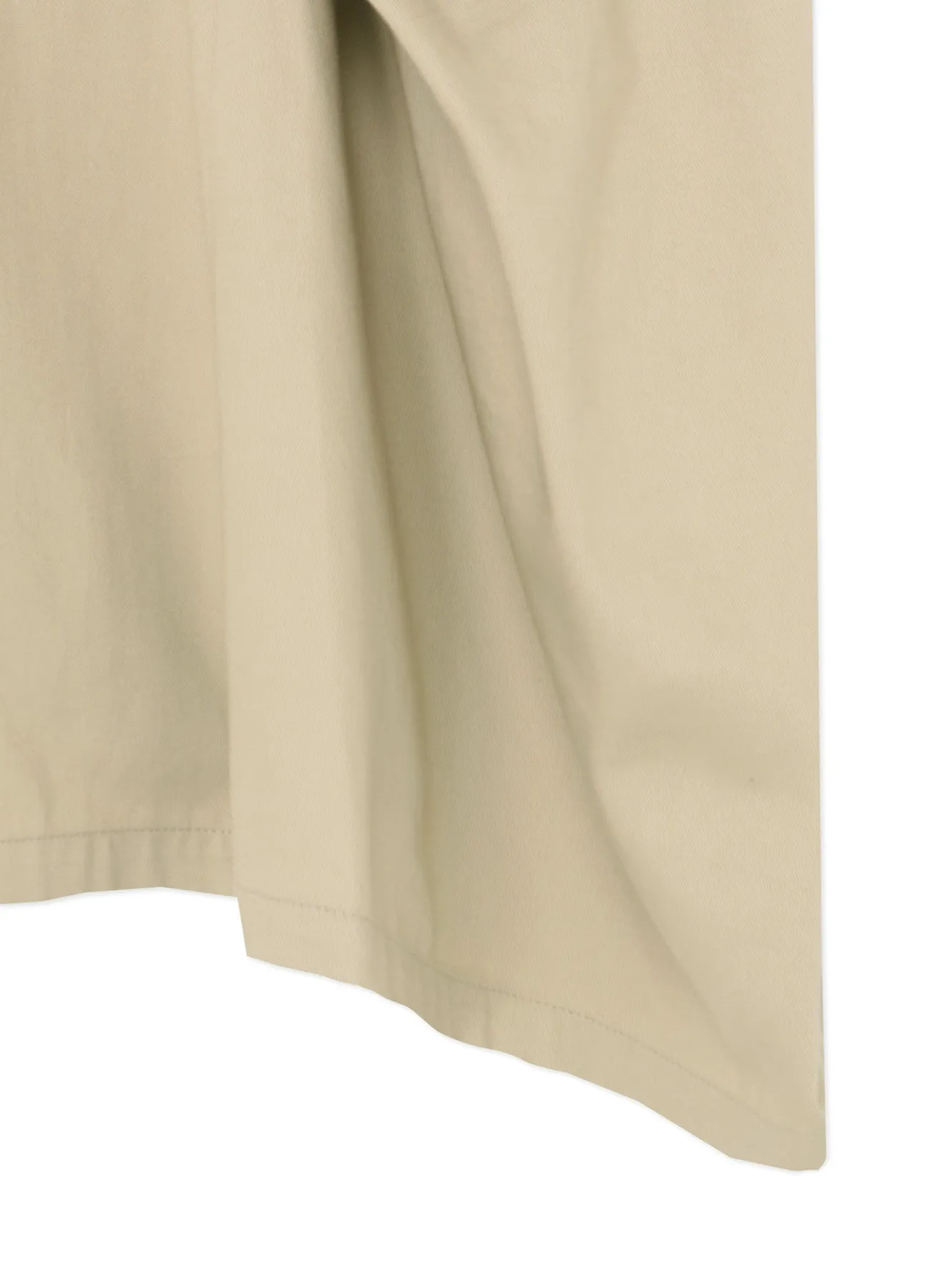 [Y's BORN PRODUCT] COTTON TWILL CARGO PANTS-STYLE SKIRT