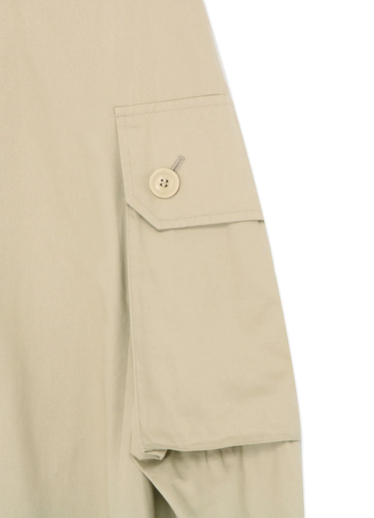 [Y's BORN PRODUCT] COTTON TWILL CARGO PANTS-STYLE SKIRT